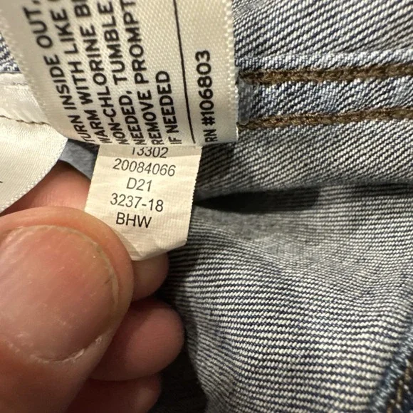 Duluth‎ Trading Denim Trench Jacket Size XL Jean Coat Utility Pockets Blue #923 - Picture 10 of 11